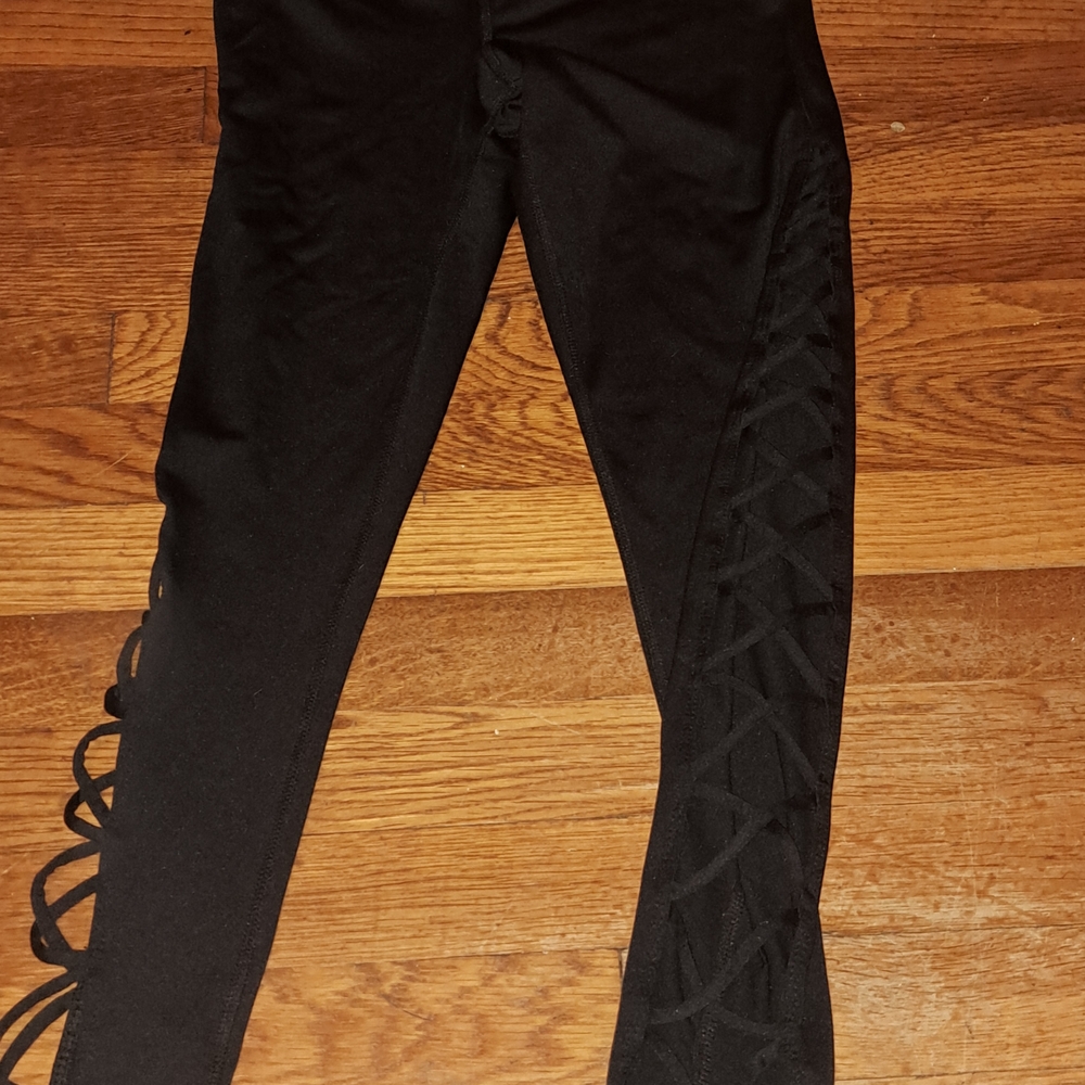Forever 21 Black Knit Leggings